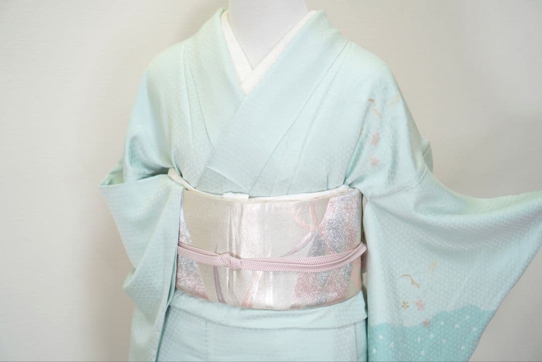 訪問着 帯締め　 a19F スワトウ刺繍　入学式　七五三　お宮参り