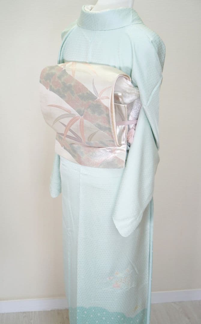 訪問着 帯締め　 a19F スワトウ刺繍　入学式　七五三　お宮参り