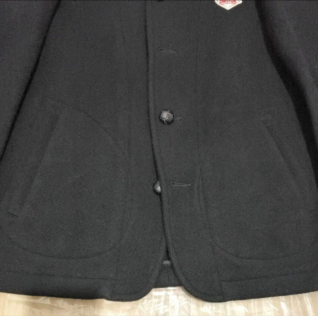 DANTON/ダントン ラウンドカラージャケット ウールモッサシングル