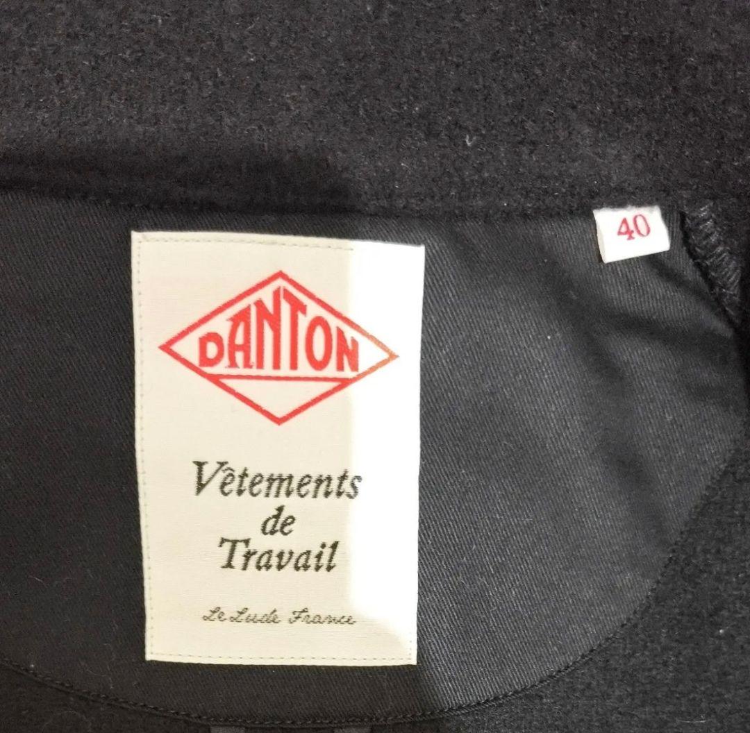 DANTON/ダントン ラウンドカラージャケット ウールモッサシングル