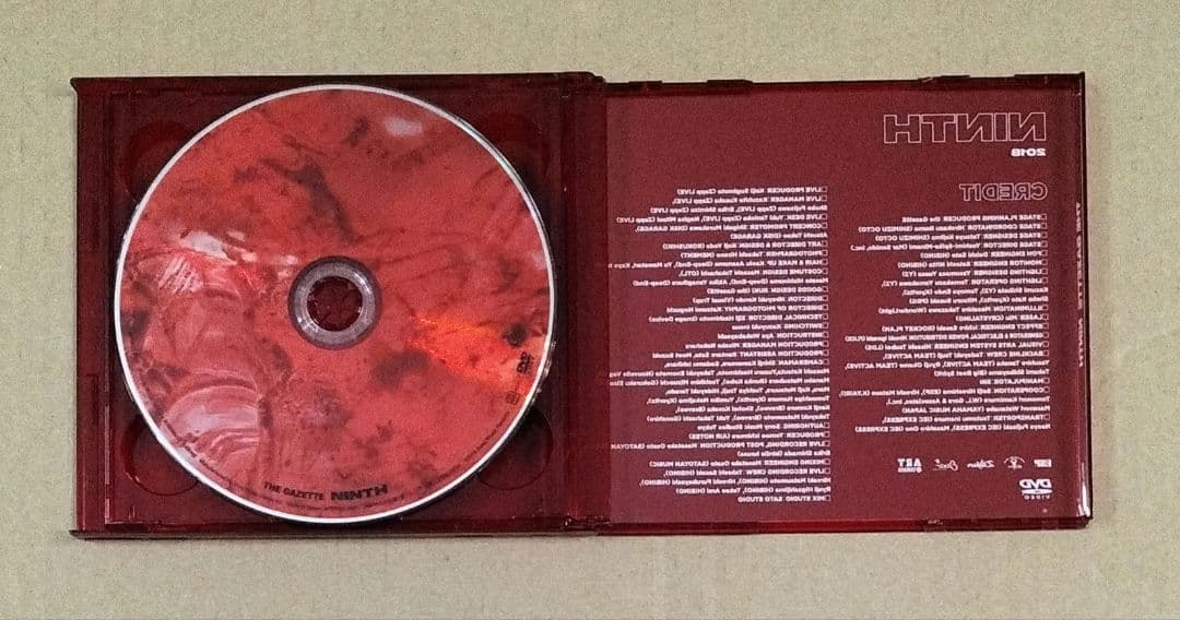 THE GAZETTE NINTH 完全生産限定盤B CD DVD付 ガゼット