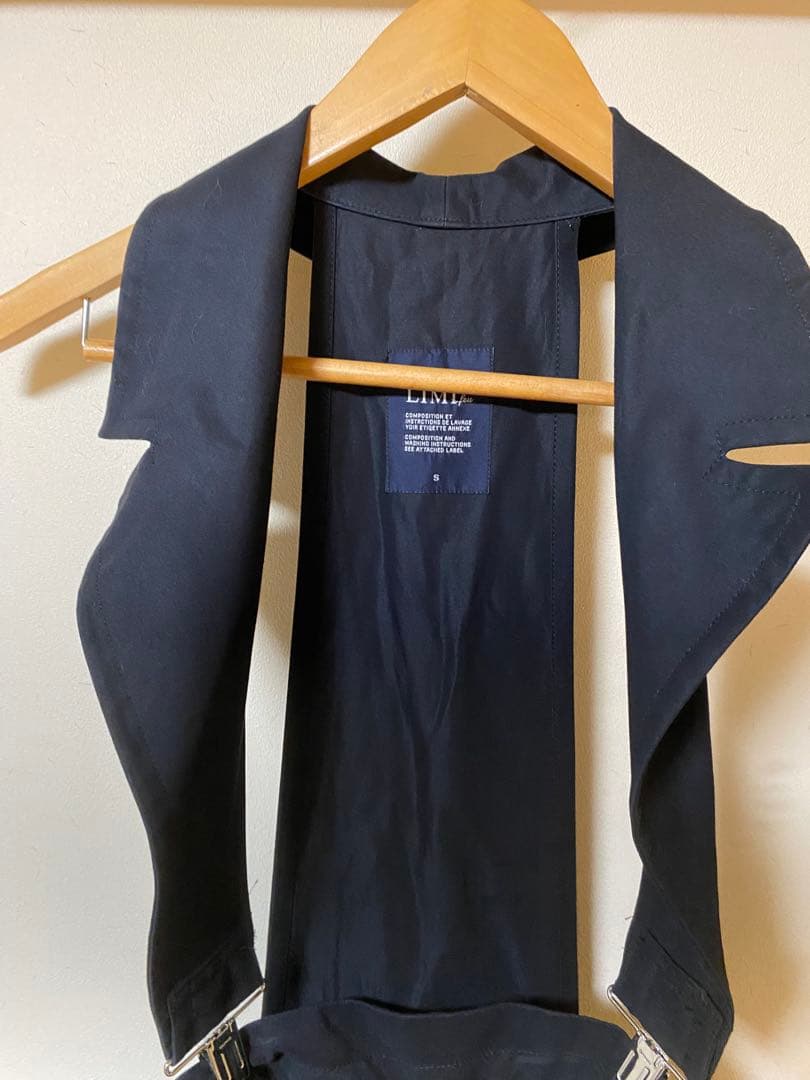 値下げLIMI feu jumperスカートレア品襟あり サスペンダー　リミフゥ