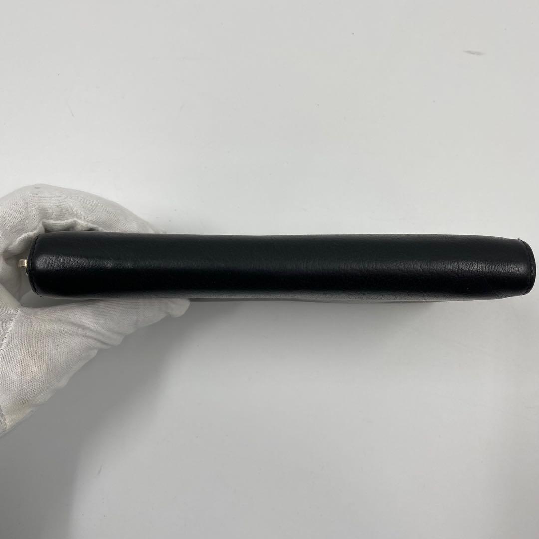 Yves Saint Laurent イヴサンローラン　長財布　ブラック　革