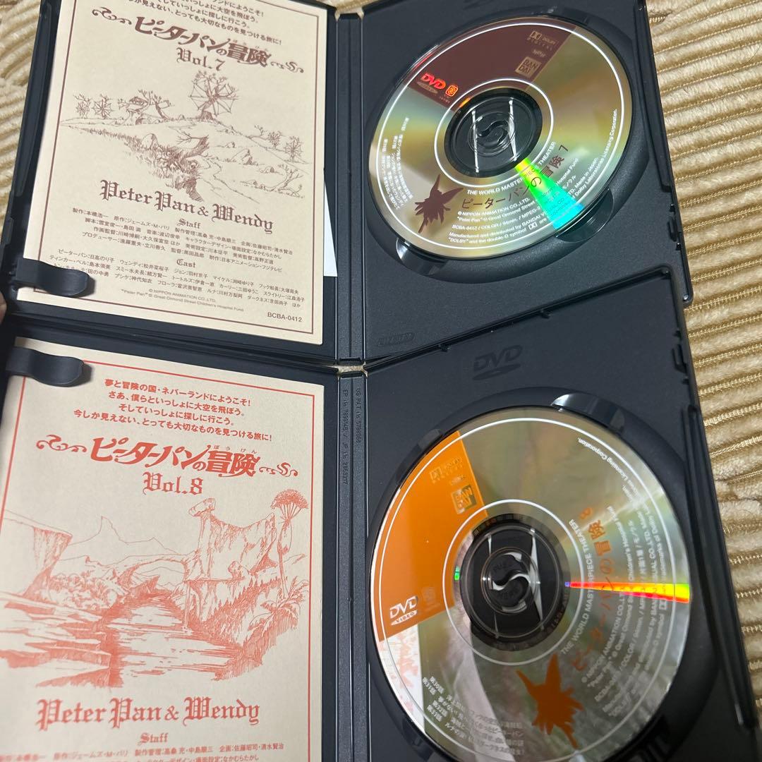 【全巻】DVD ピーターパンの冒険　全10巻　世界名作劇場