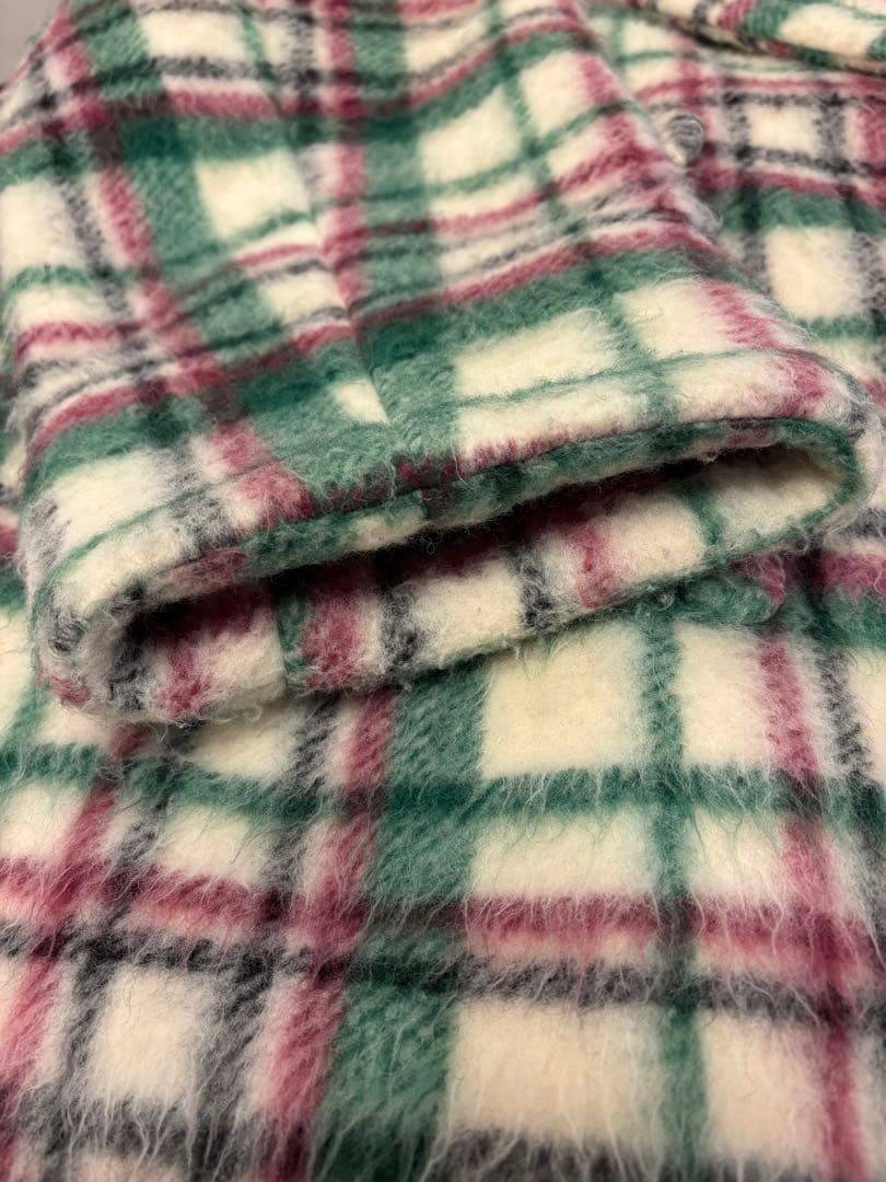 【着用2回】AMERI ADORABLE SHAGGY CHECK COAT