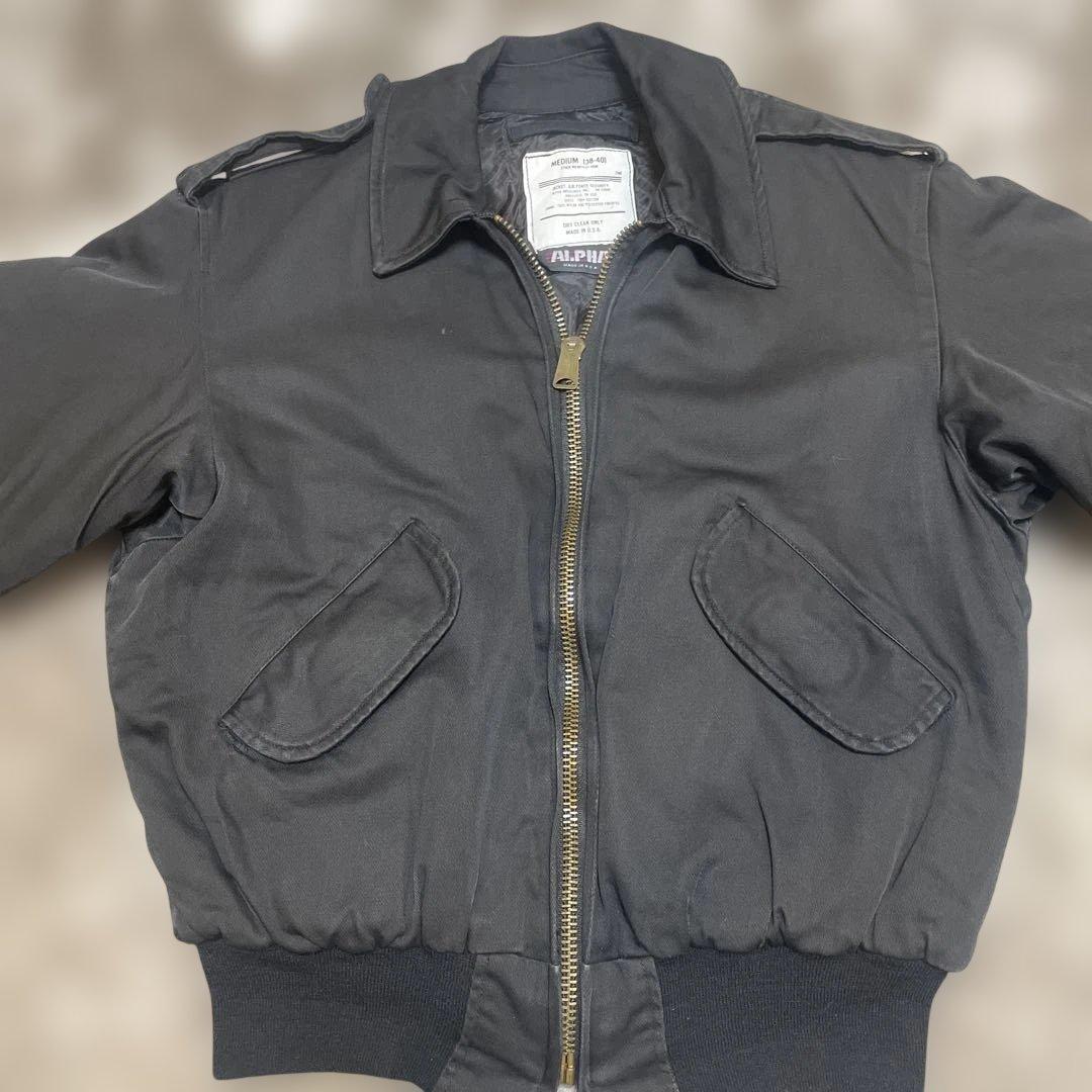 よ*ょ様 80s alpha フライトジャケット cwu-45p 旧タグ　USA