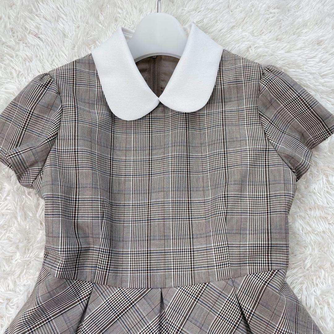 美品✨️ワルツビームス　セーラー フォーマルワンピース アンサンブル　130 茶