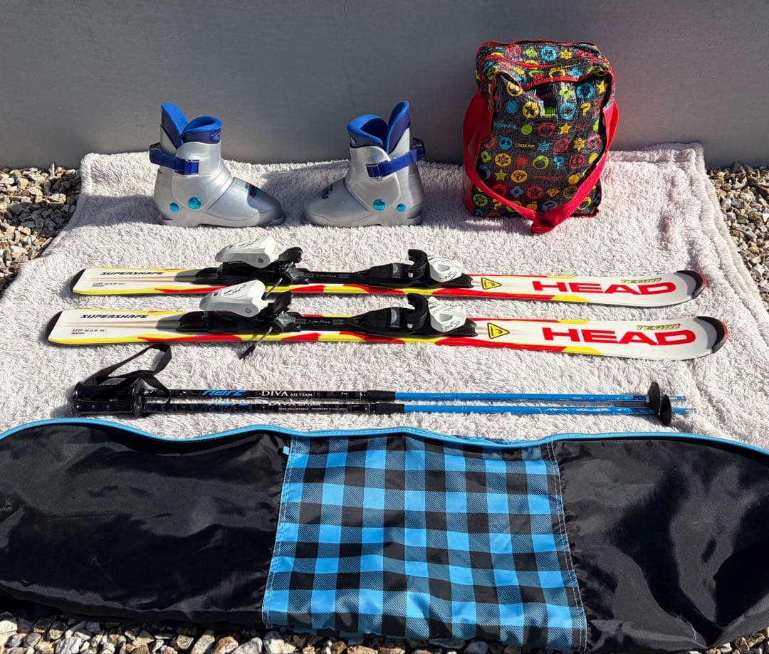 HEAD 子供用スキーセット