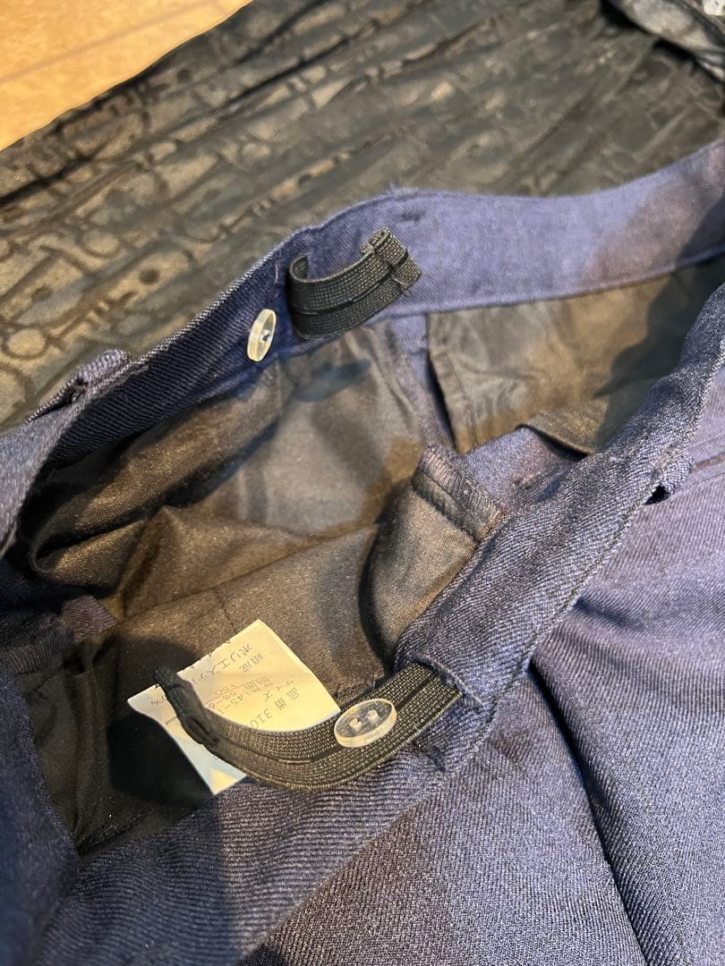 【150㎝ 】waltz by BEAMS DESIGNネイビーチェック スーツ