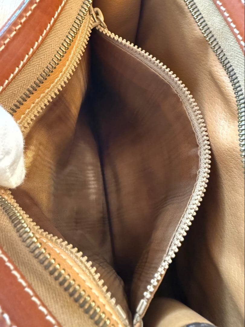 CELINE モノグラム レザー クラッチバッグ