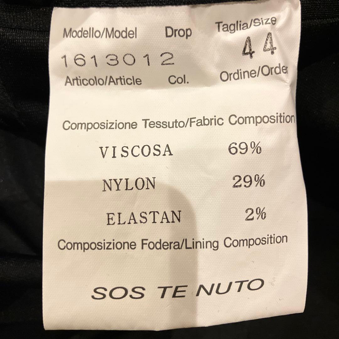 極美品　ナポレオンジャケット　金ボタン　ショート丈 ブラック モード系 軍服風