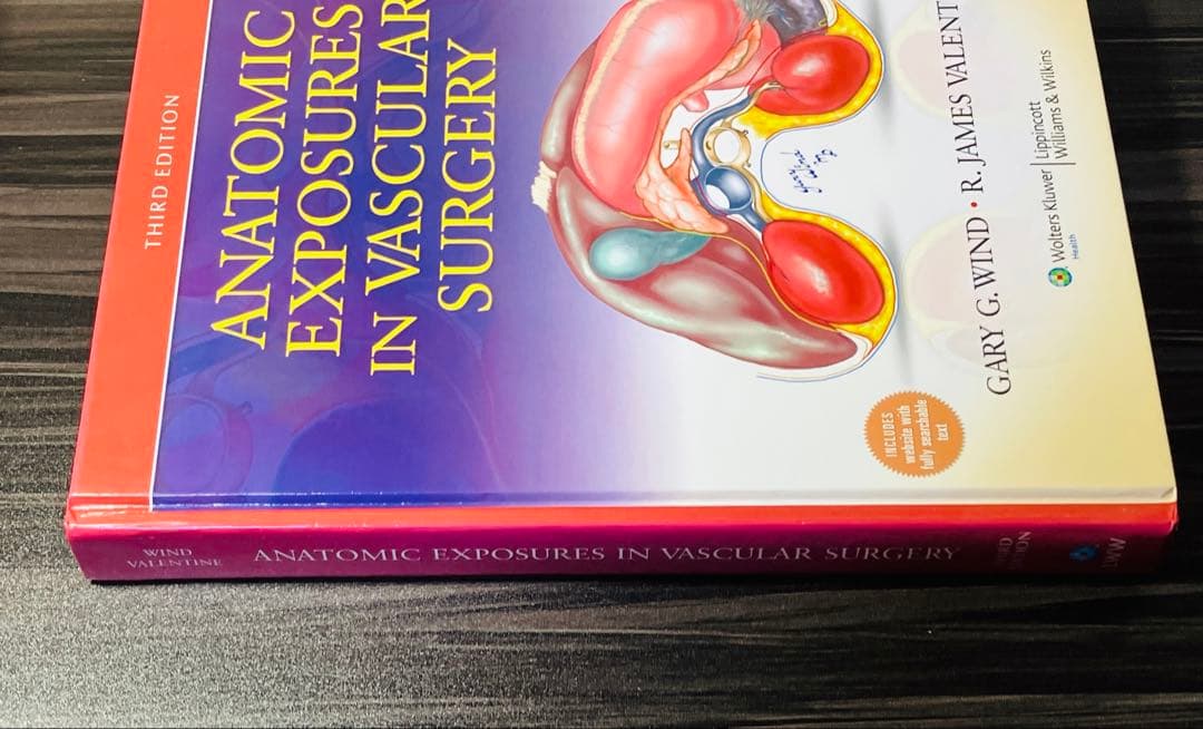 英語版　血管外科における解剖学的露出 医学書　医療