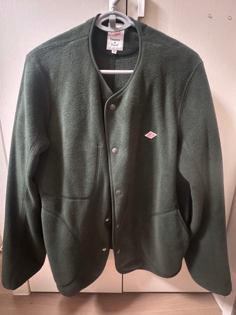 DANTON ダントン　フリースジャケット　カーディガン