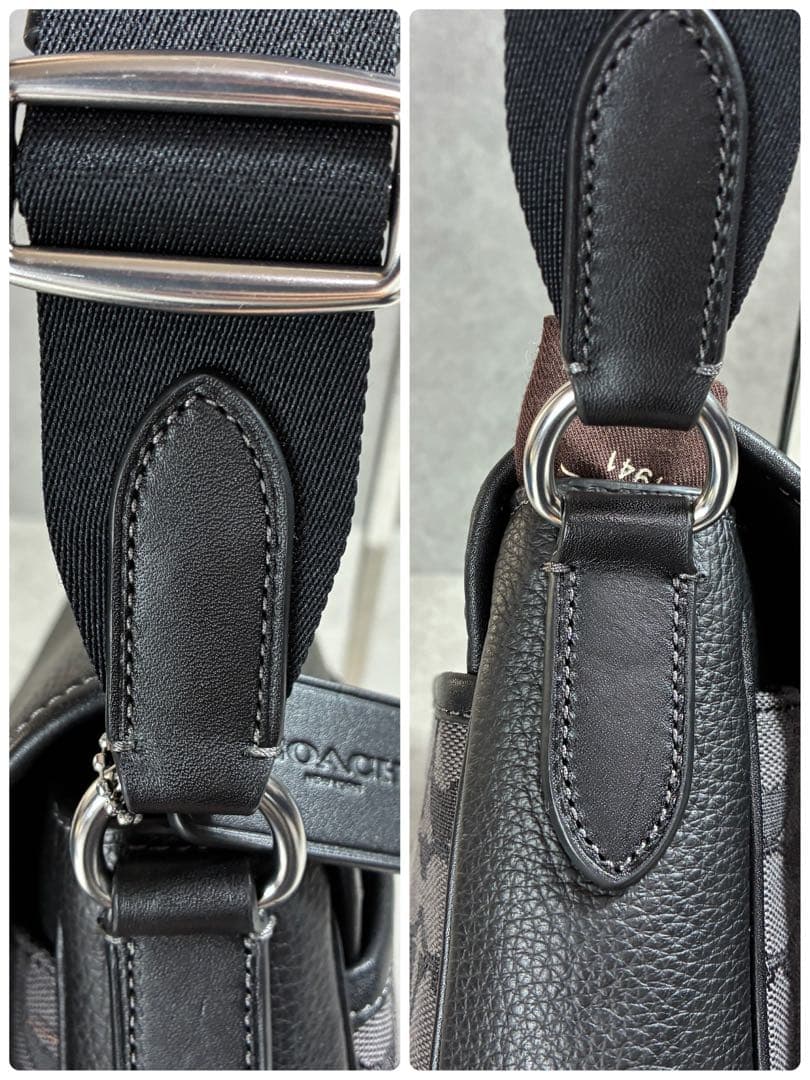 あ*み様 美品✨ COACH コーチ スプリント マップ レザー ショルダー バ