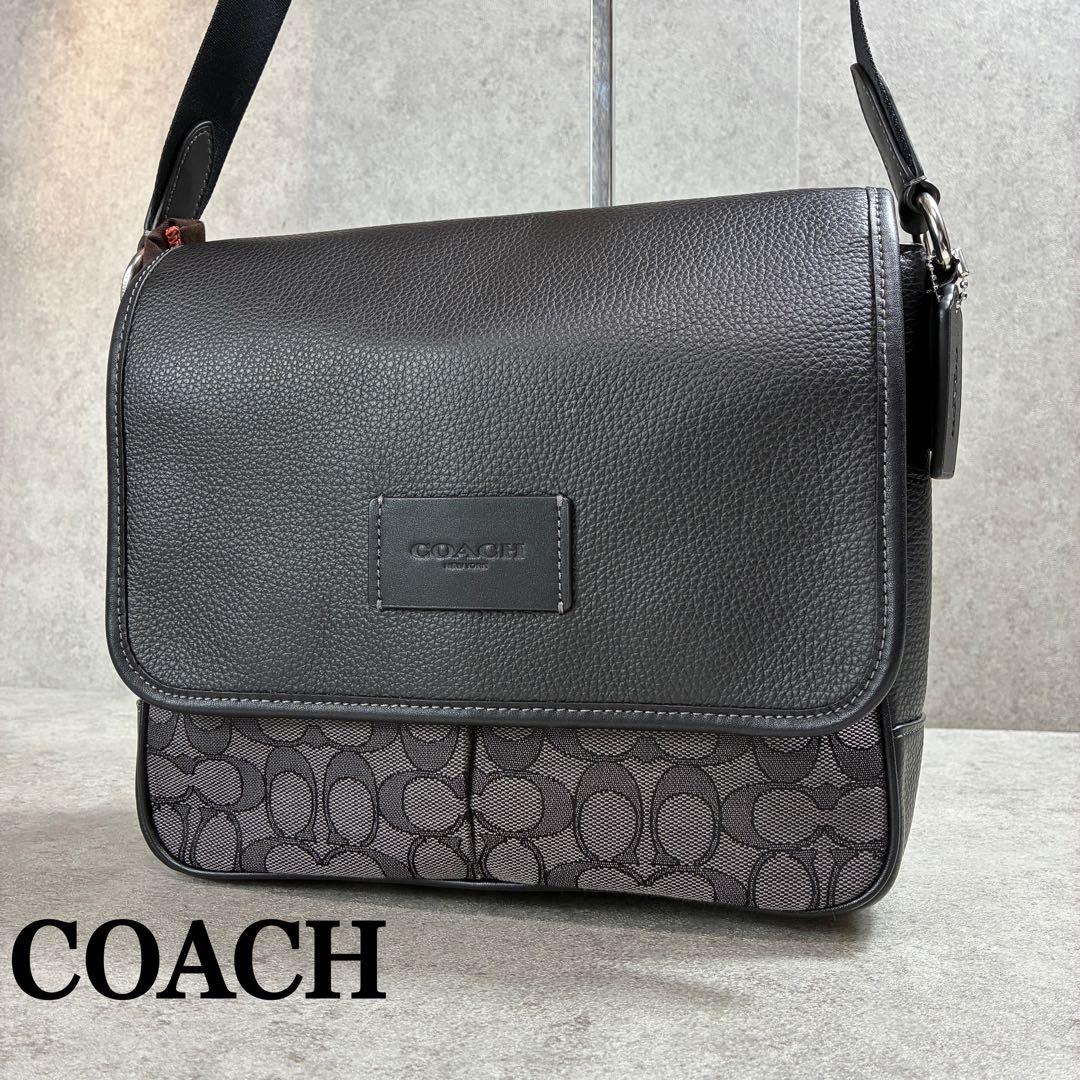 あ*み様 美品✨ COACH コーチ スプリント マップ レザー ショルダー バ