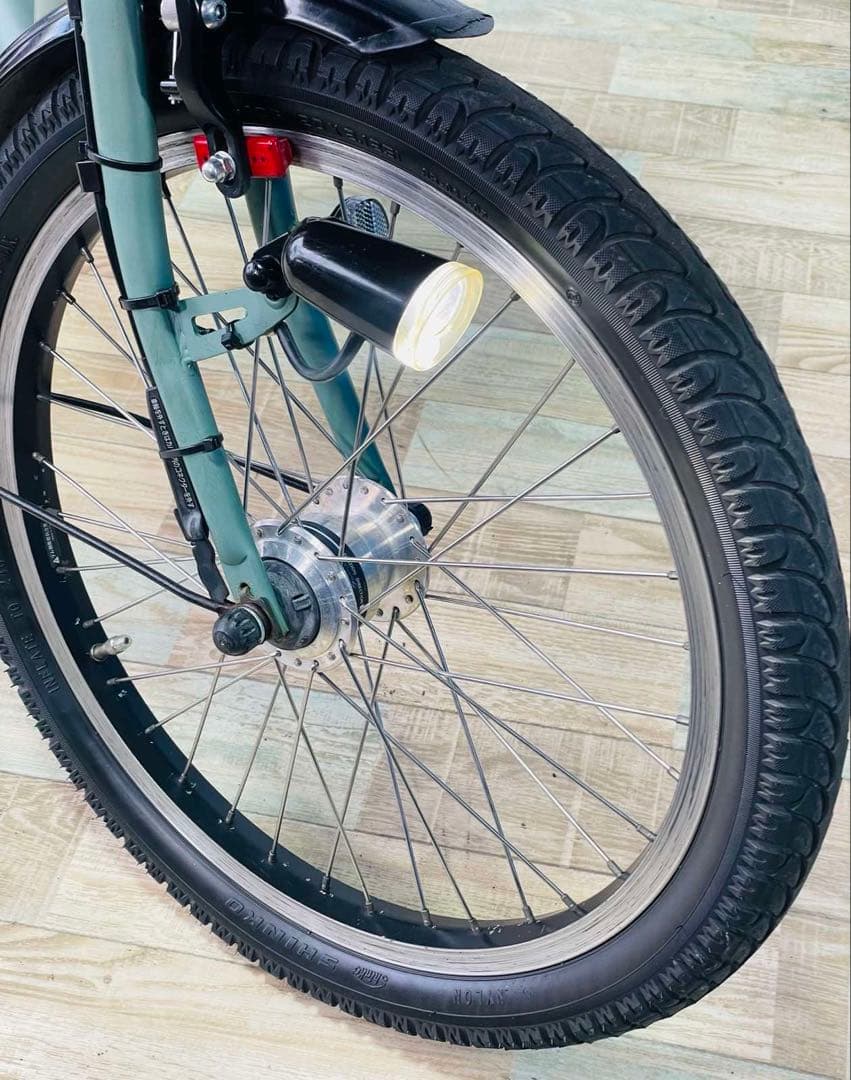 ★3233ブリヂストン8.9アンペア 20インチ子供乗せ電動アシスト自転車