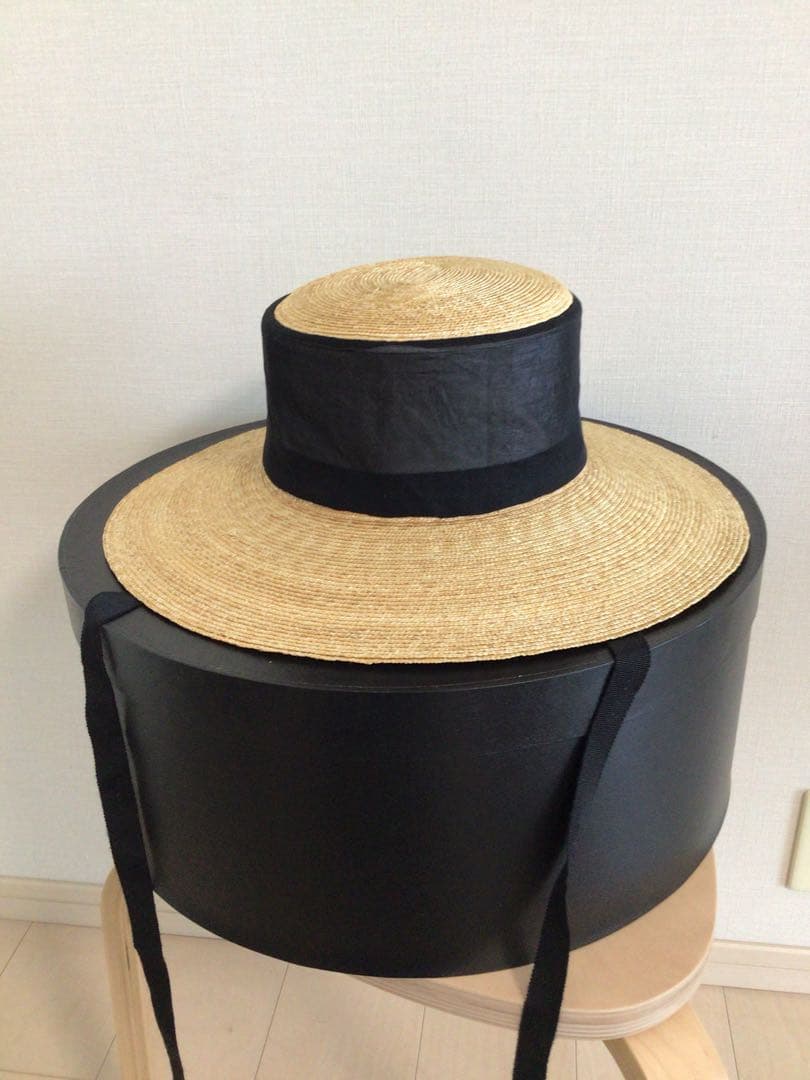 新品タグ付き tocit トチエット sheer hat スピック&スパン