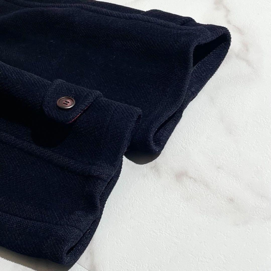 【超希少✨】ポールスチュアート ヘリンボーン ダッフルコート ムーアブルック 紺