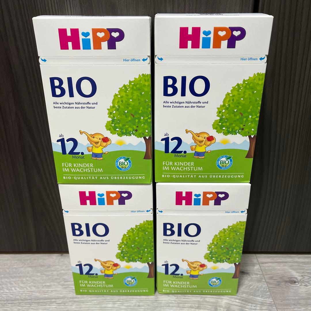 HIPP BIO 粉ミルク 600g×4箱