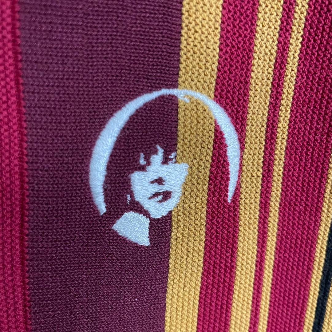 【最高カラー】ヒステリックグラマー　刺繍サークルガールロゴ　ニットポロ　XL