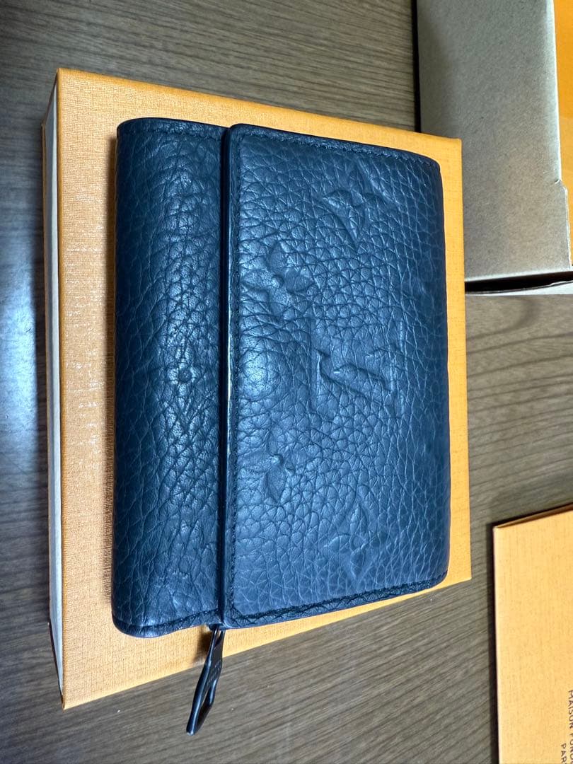 LOUIS VUITTON ブラック 三つ折り財布