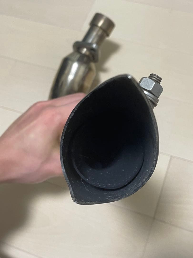 ドラッグスター400 マフラー　ベントマフラー