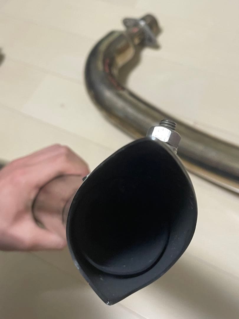 ドラッグスター400 マフラー　ベントマフラー