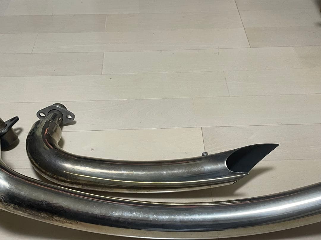 ドラッグスター400 マフラー　ベントマフラー