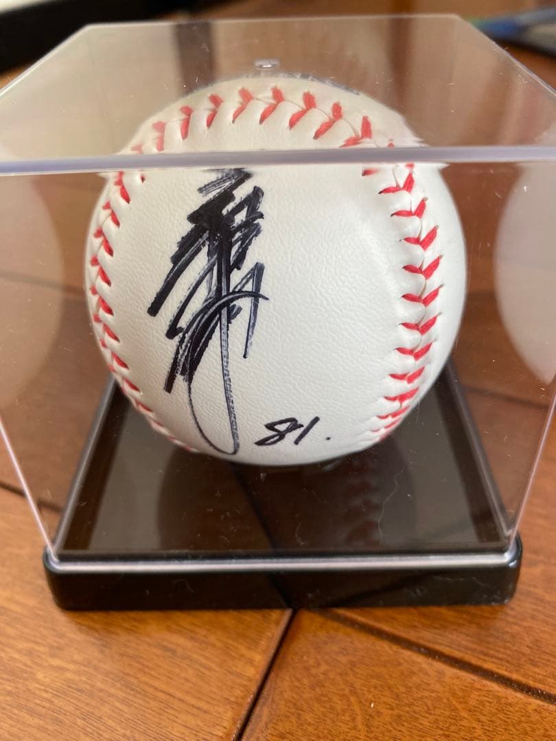 三浦大輔監督　横浜DeNAベイスターズ サインボール 81