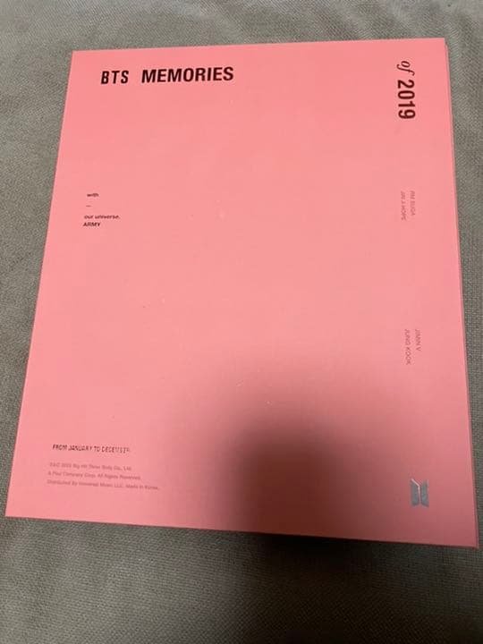 K-POP・アジア BTS Memories2019 DVD