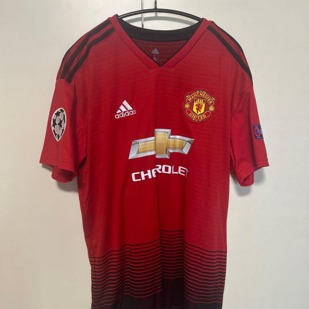 ポール　ポグバ　サイン入りユニフォーム　マンチェスターユナイテッド