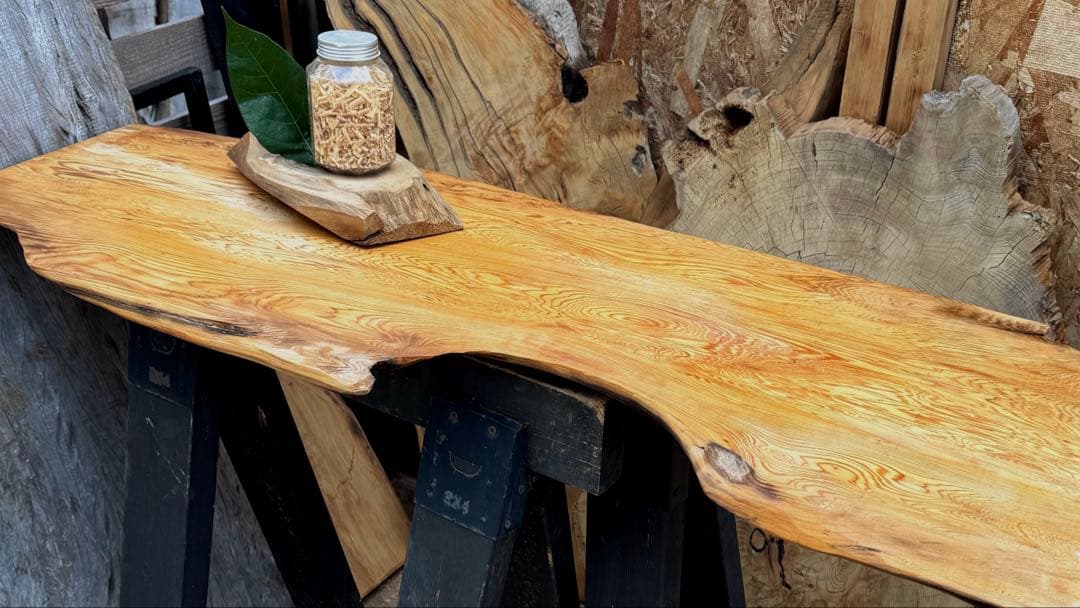 屋久杉　一枚板　テーブル板　カウンター　素材
