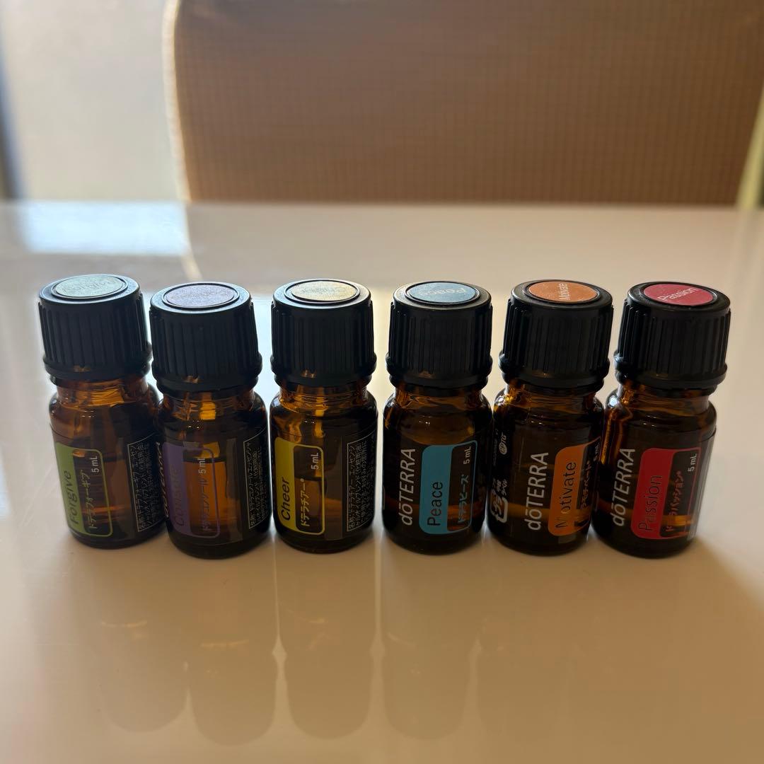 doTERRA 感情オイル6本セット 15ml