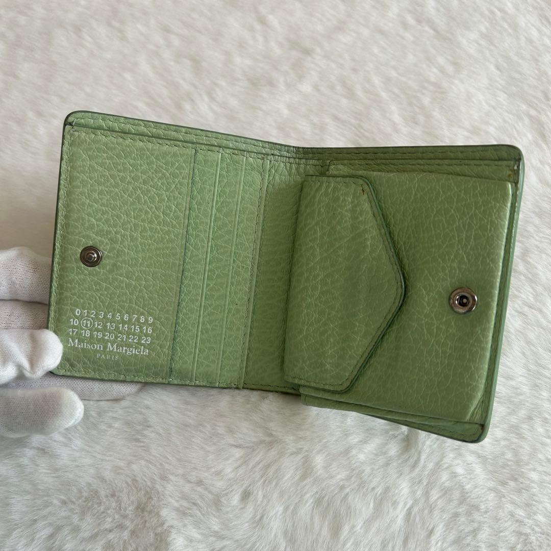 希少✨ マルジェラ バイフォールド ポッパーウォレット 4ステッチ 二つ折り財布