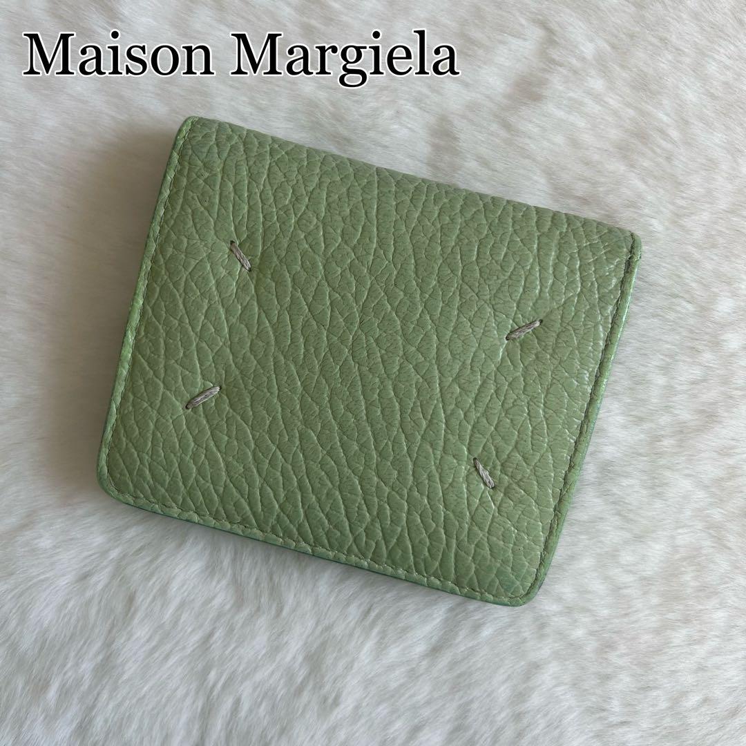 希少✨ マルジェラ バイフォールド ポッパーウォレット 4ステッチ 二つ折り財布