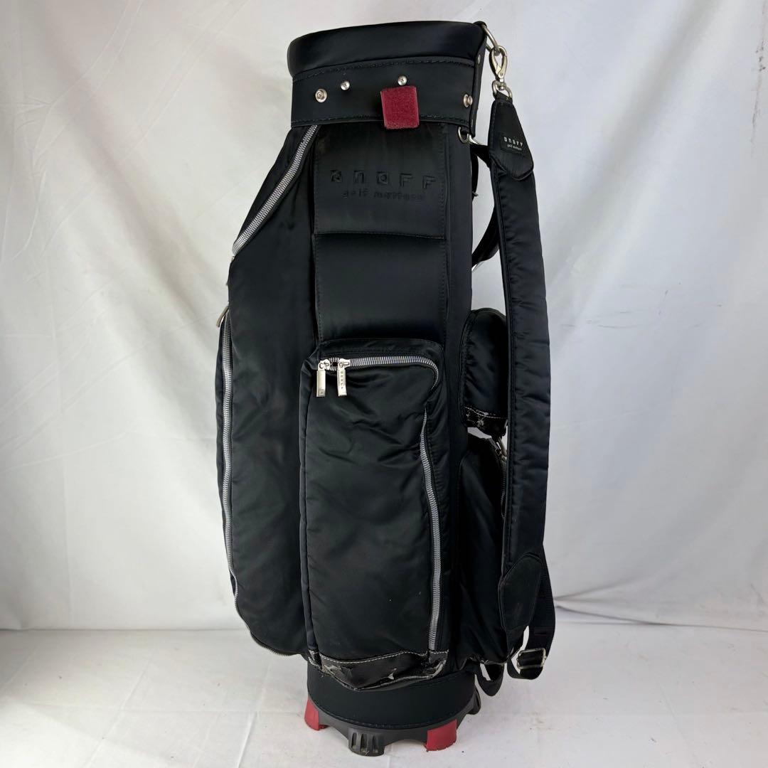 ダイワ オノフ ONOFF キャディバッグ ゴルフバッグ 赤黒