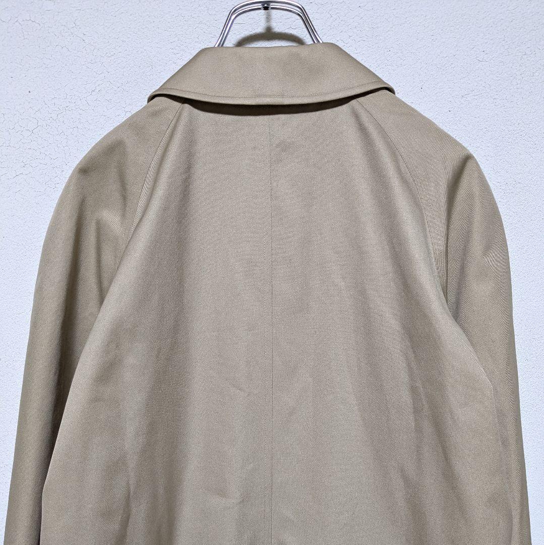 美品 英国製 90s バーバリー ステンカラーコート レディース C95A