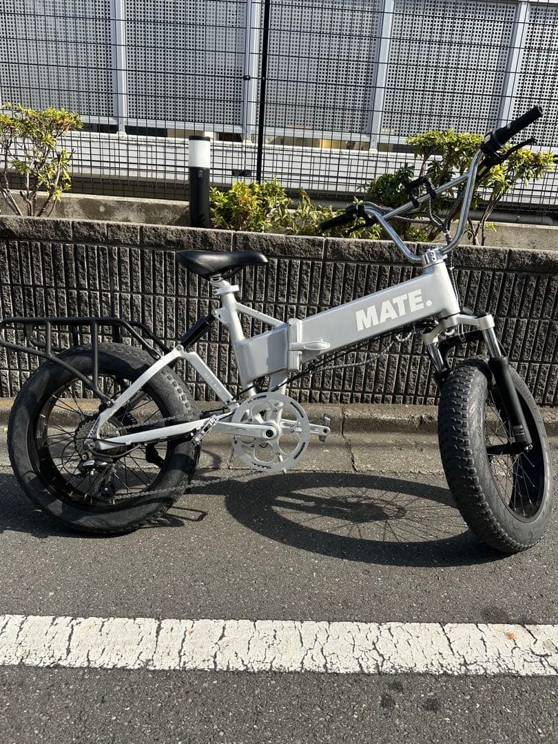 MATE X 250 Polar Silver 荷台付き ハンドルカスタム