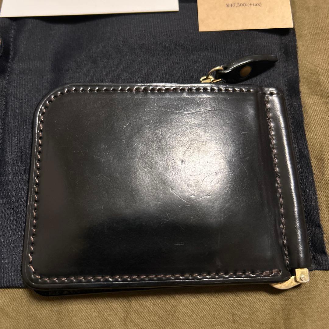 PREBLIC THOMAS シェルコードバン コンパクト Lファスナー財布