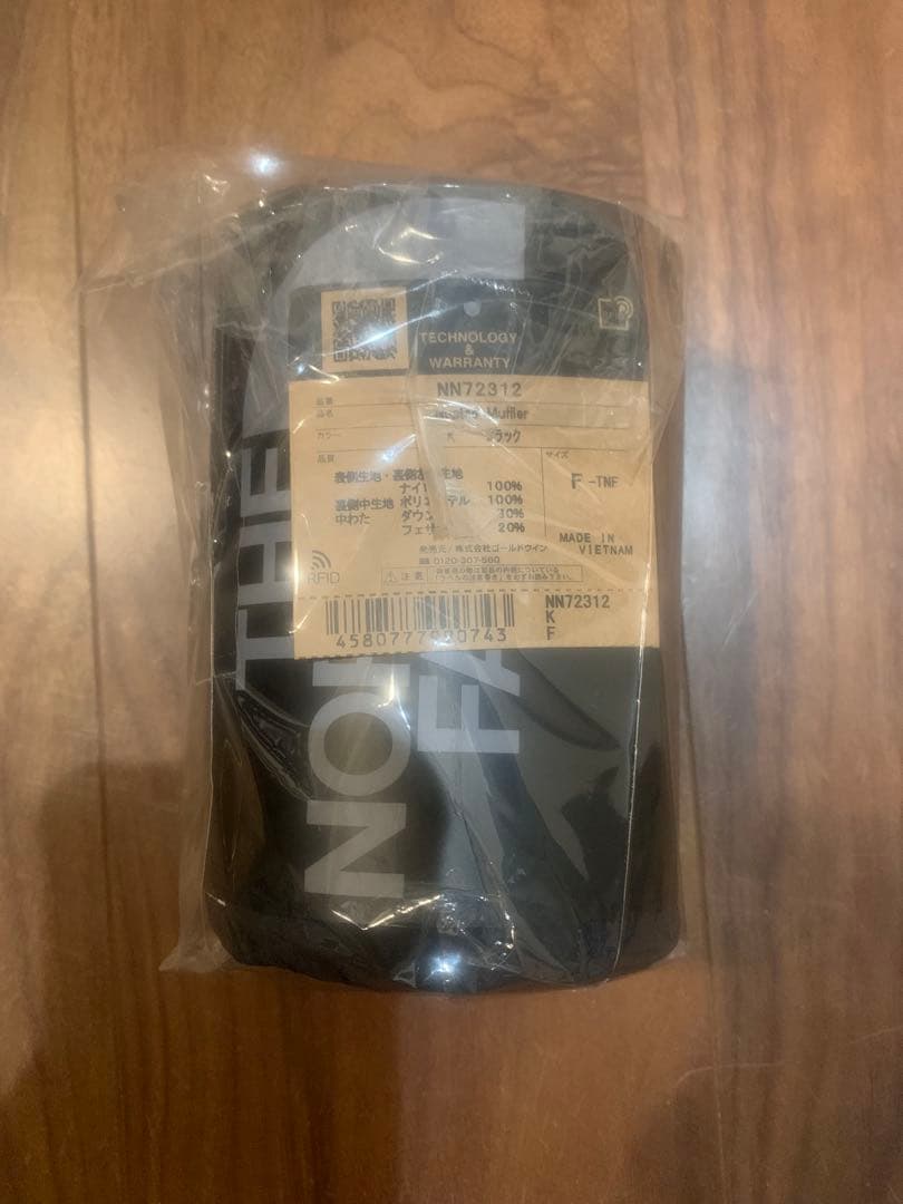 THE NORTH FACE ヌプシマフラー　ブラック NN72312 新品