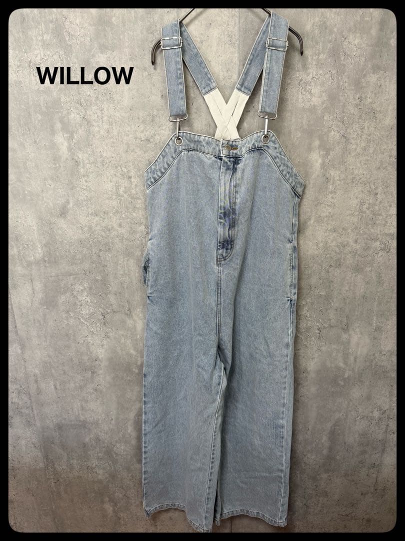 CIAOPANIC TYPY WILLOW ライトブルー サロペット