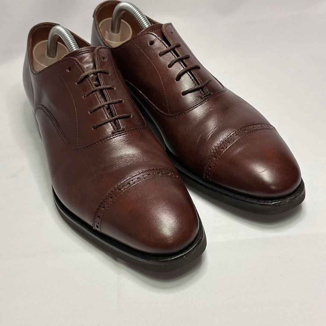 美品☆定価6万円☆ユニオンインペリアル☆革靴☆ブラウン☆U2006☆181
