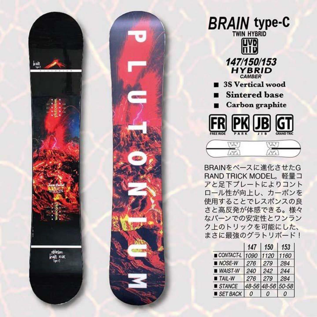 1シーズン使用　PLUTONIUM プルトニウム BRAIN type-c