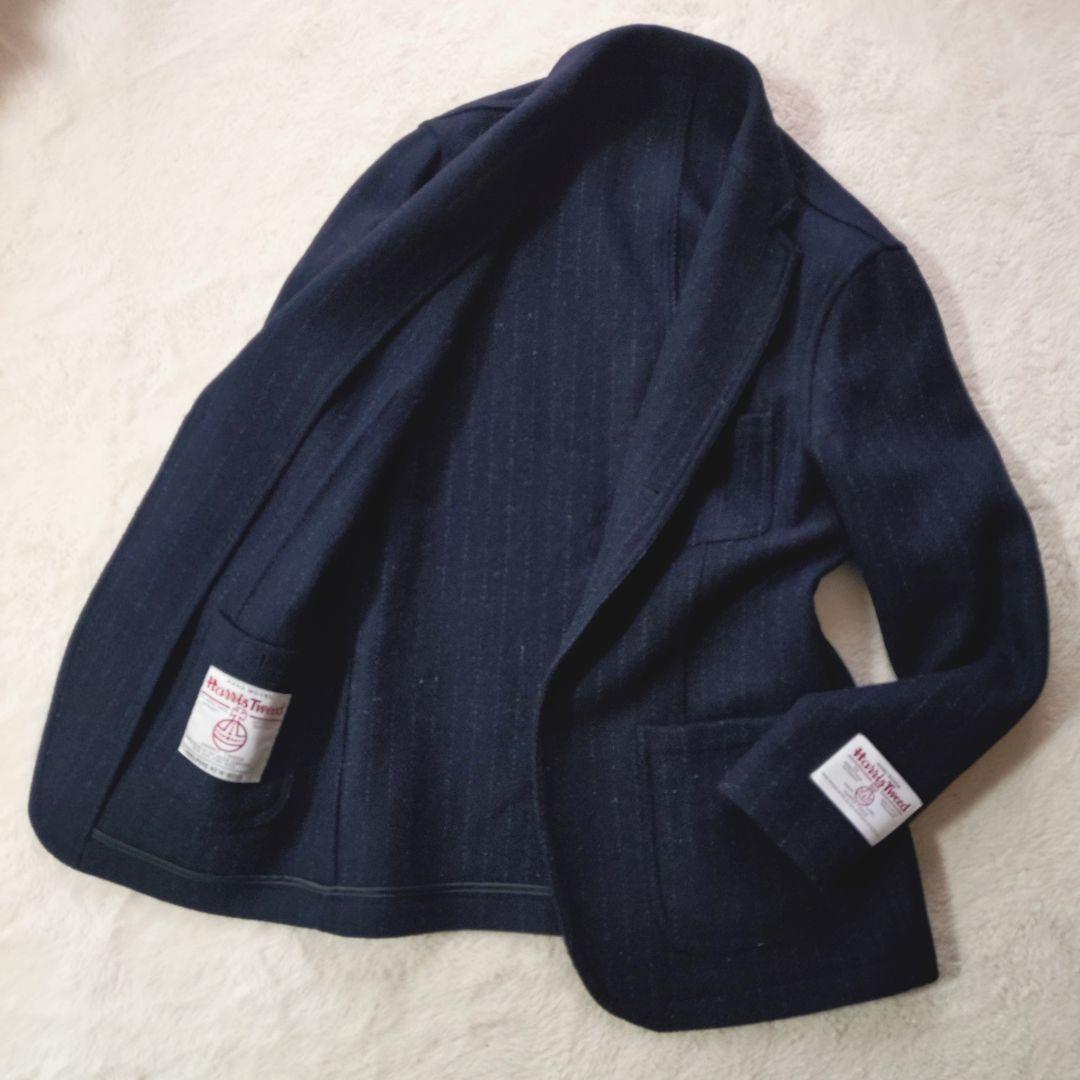 新品 BEAMS LIGHTS ハリスツイード 別注 テーラードジャケット XL