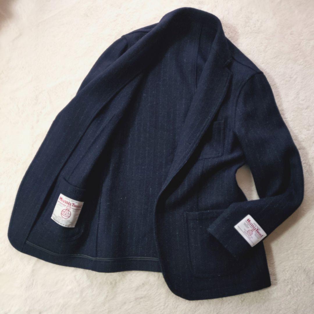 新品 BEAMS LIGHTS ハリスツイード 別注 テーラードジャケット XL