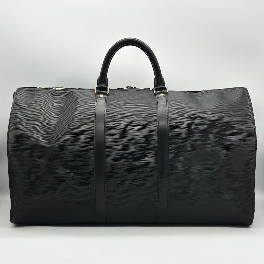 【極上美品】ルイヴィトン キーポル 50 エピ ブラック ボストンバッグ