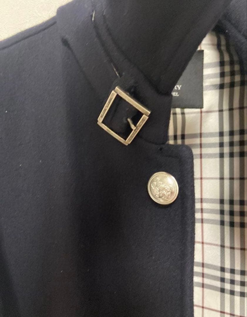 【希少】バーバリーブラックレーベル ネイビー コート※最終値下げ