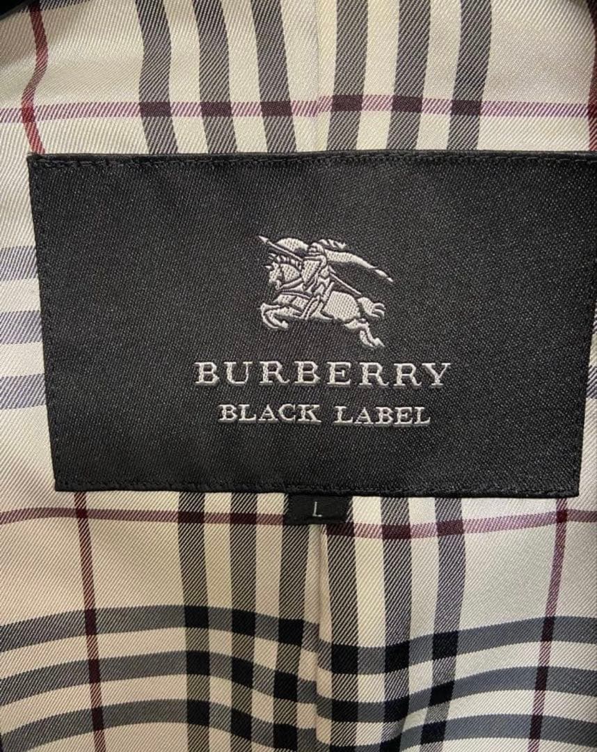 【希少】バーバリーブラックレーベル ネイビー コート※最終値下げ