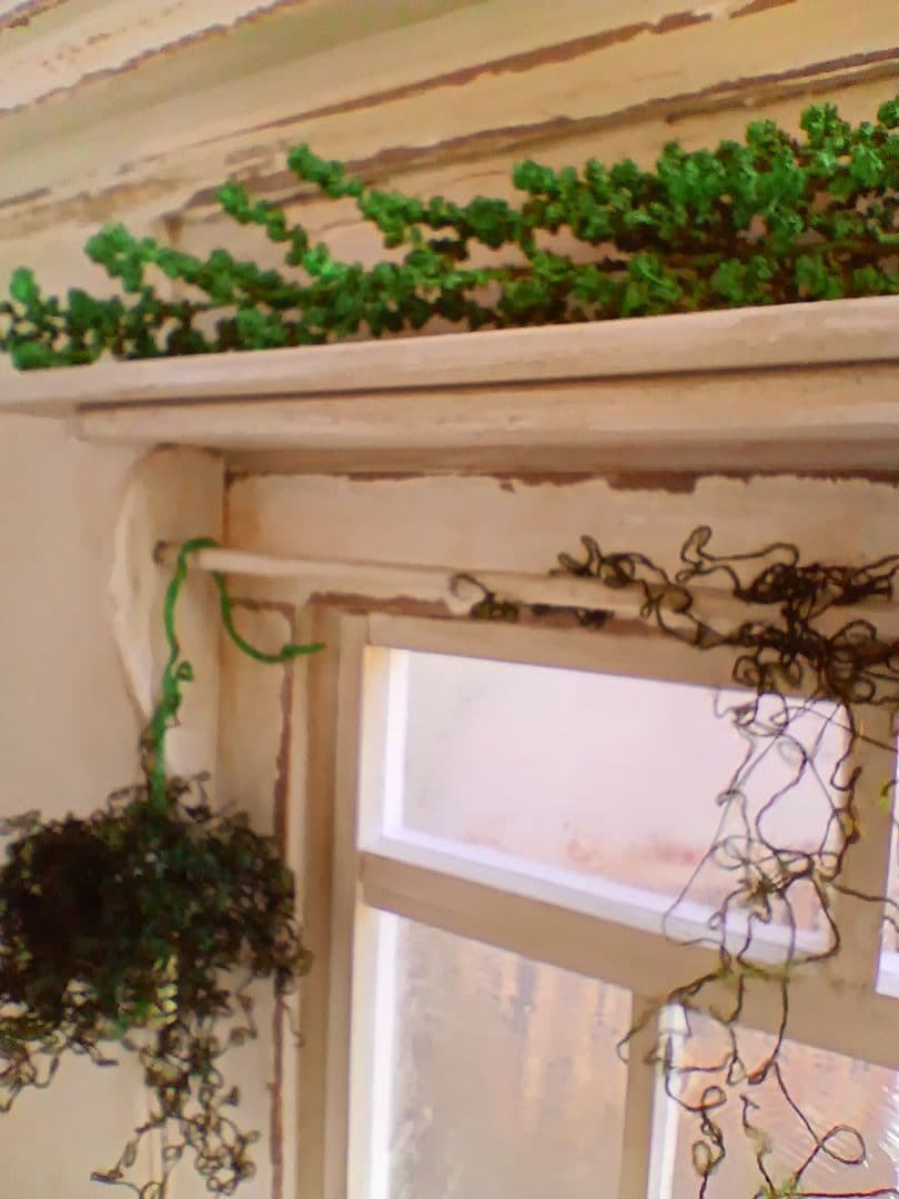 NO.100　木製 ドールハウス　背景ボード