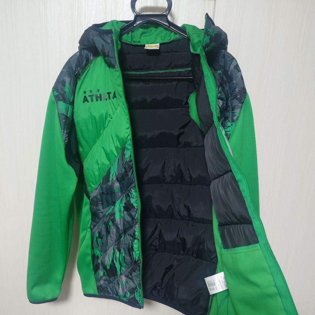 【美品】ATHLETA 中綿ウォームジャケット 上Ｌ下О セットアップ